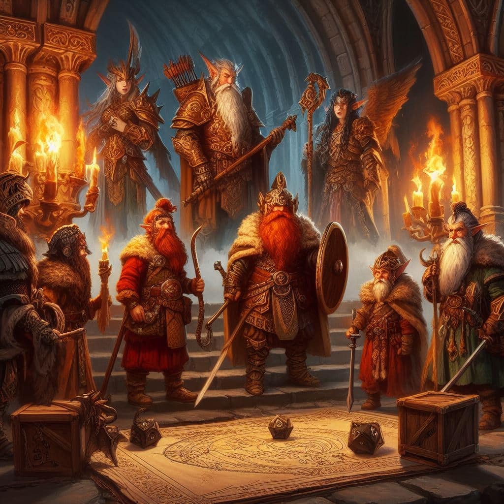 Dwarves, Elves & Satyres