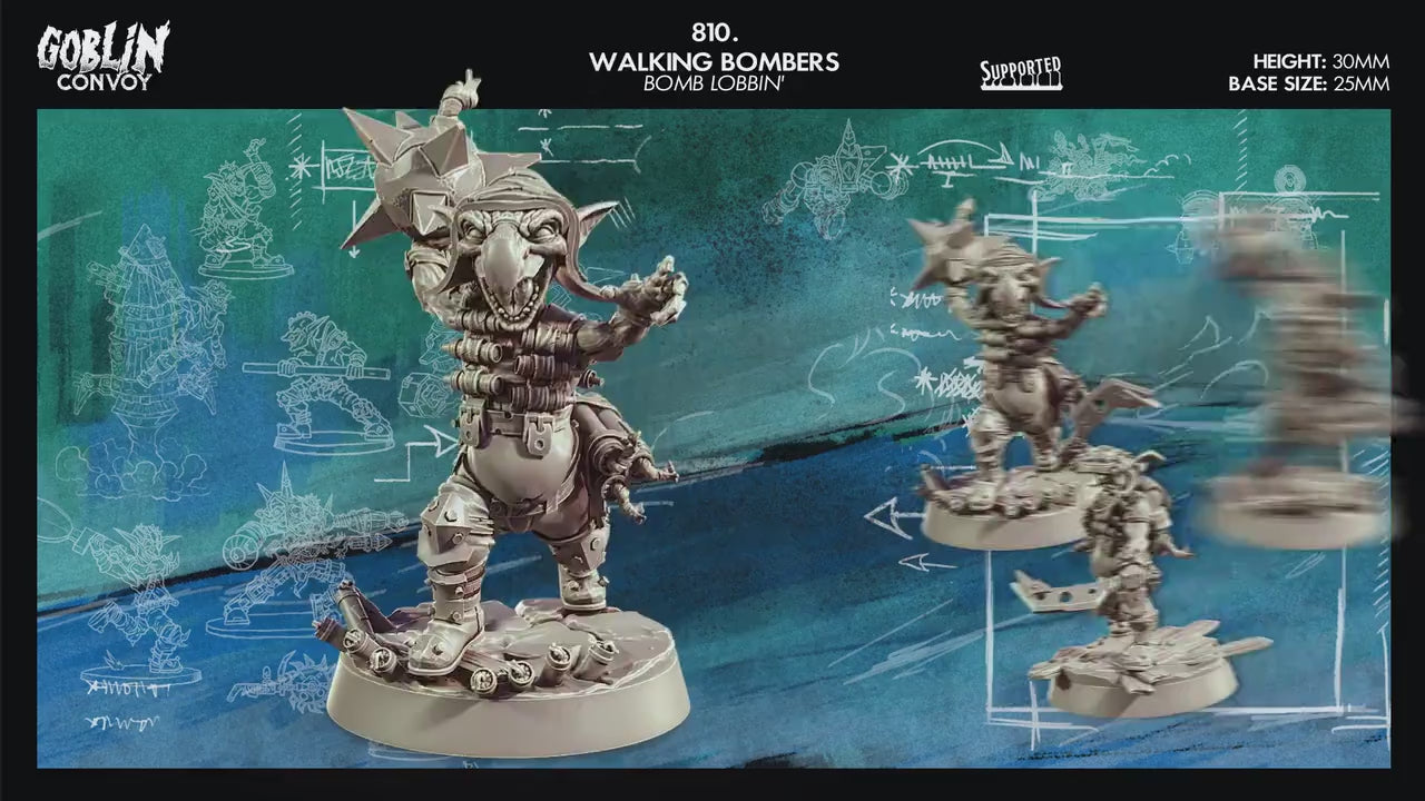 Goblin Walking Bombers | DnD 12K | Wargaming