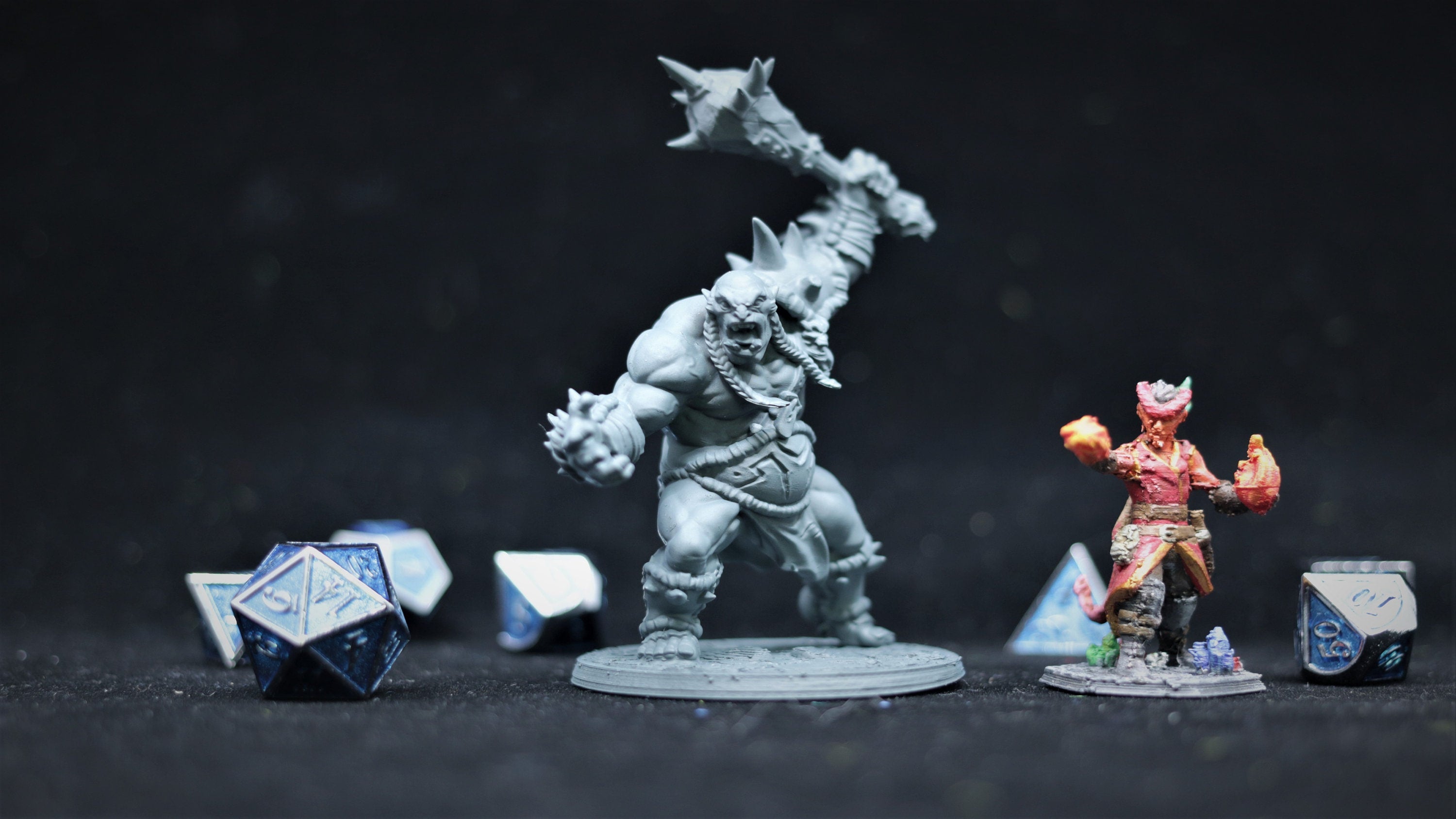 OGRE ORC Marauder "Club Swinger"-Role Playing Miniatures
