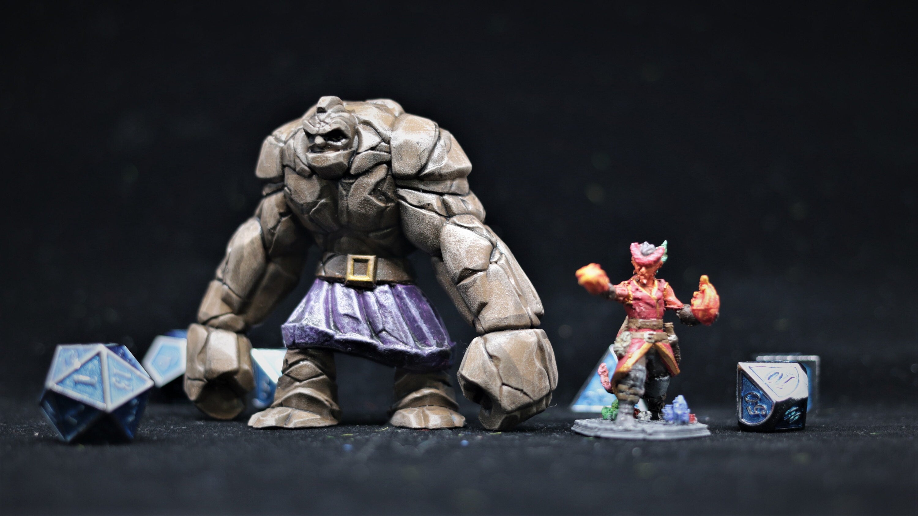 CLAY GOLEM | Dungeons and Dragons | DnD | Pathfinder | Tabletop | RPG | Hero Size | 28 mm-Role Playing Miniatures