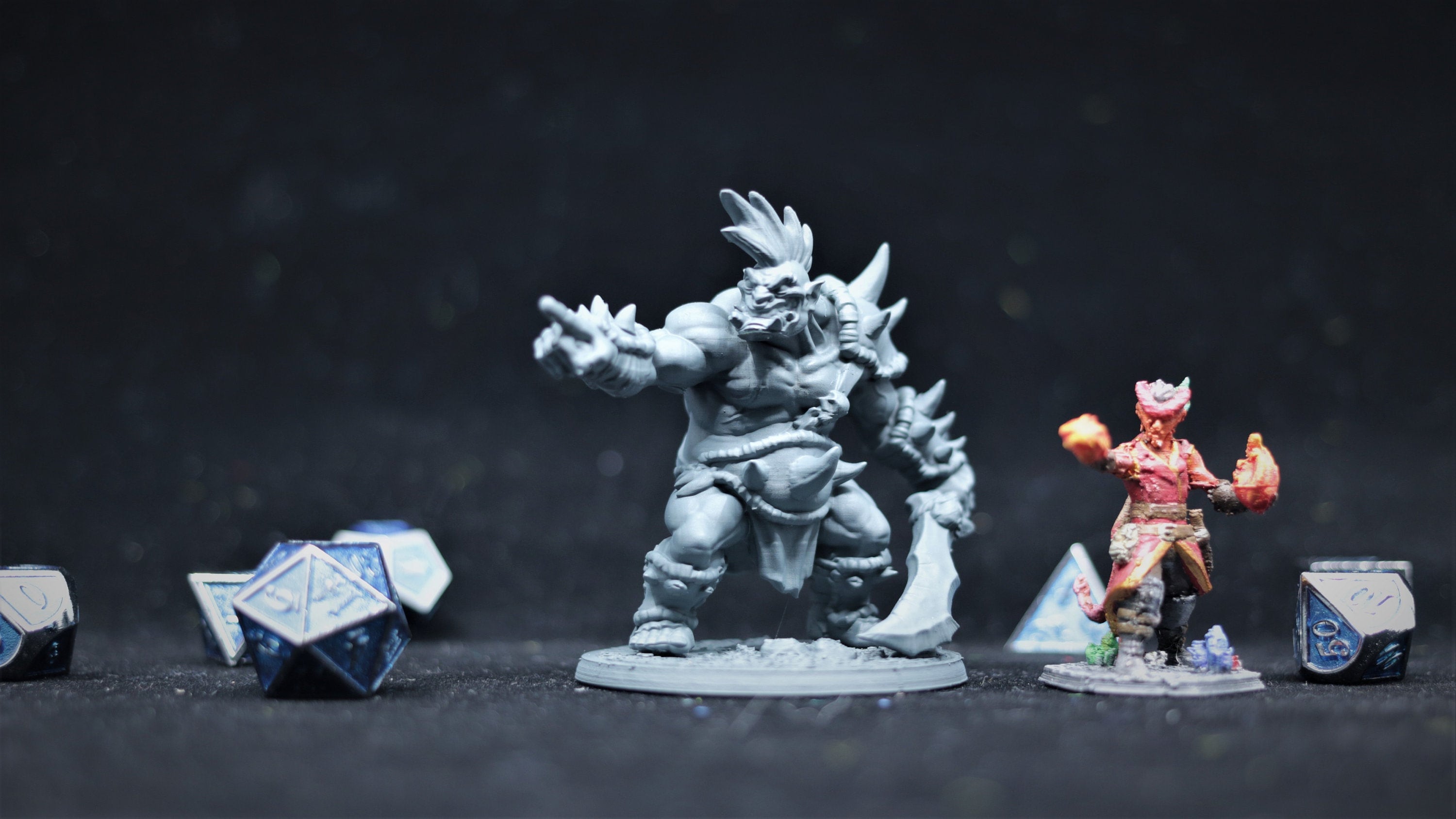 OGRE ORC Marauder "Mohawk"-Role Playing Miniatures