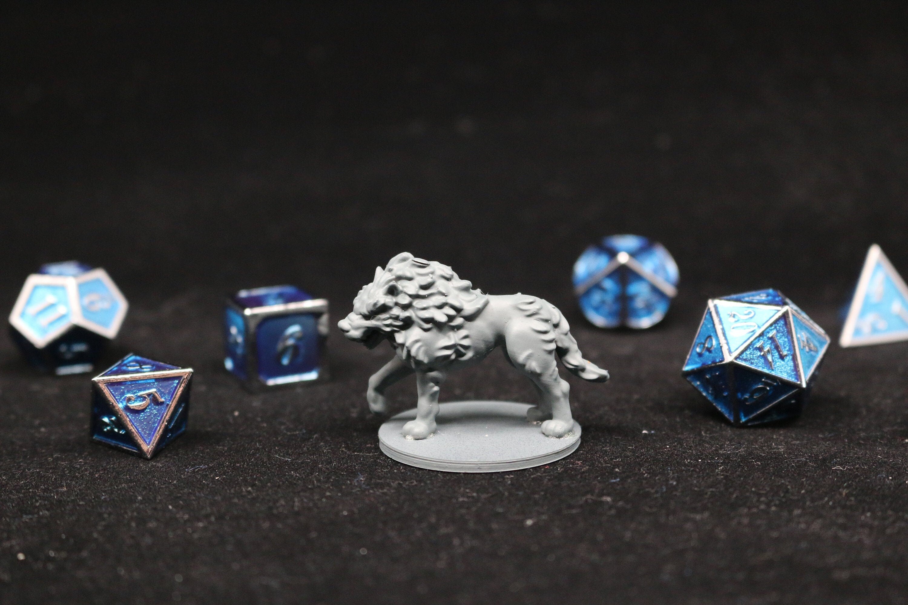 DIRE WOLF | Dungeons and Dragons | DnD | Pathfinder | Tabletop | RPG | Hero Size | 28 mm-Role Playing Miniatures