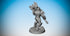 WARRIOR with HELMET "Greataxe" | Dungeons and Dragons | DnD | Pathfinder | Tabletop | RPG | Hero Size | 28 mm-Role Playing Miniatures