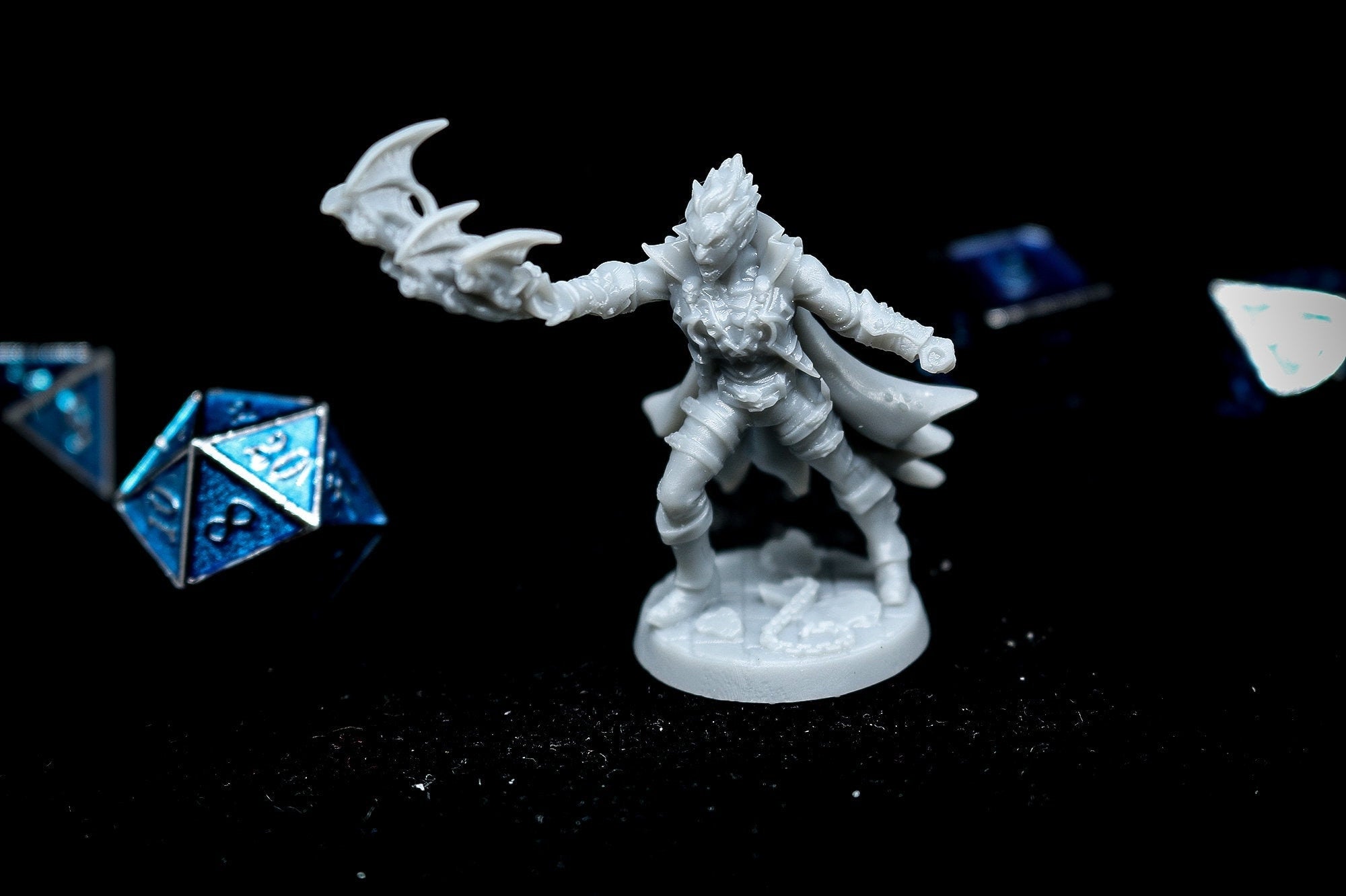 VAMPIRE BAT Sorcerer | Dungeons and Dragons | DnD | Pathfinder | Tabletop | RPG | Hero Size | 28 mm-Role Playing Miniatures