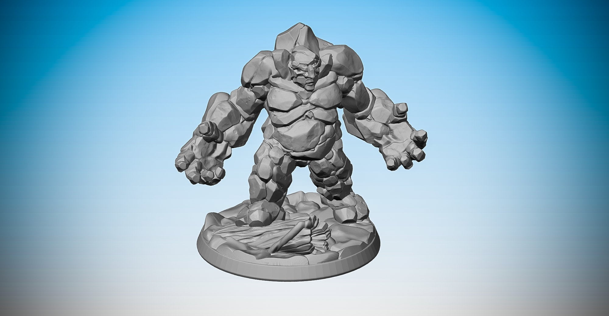 STONE GIANT| Dungeons and Dragons | DnD | Pathfinder | Tabletop | RPG | Hero Size | 28 mm-Role Playing Miniatures