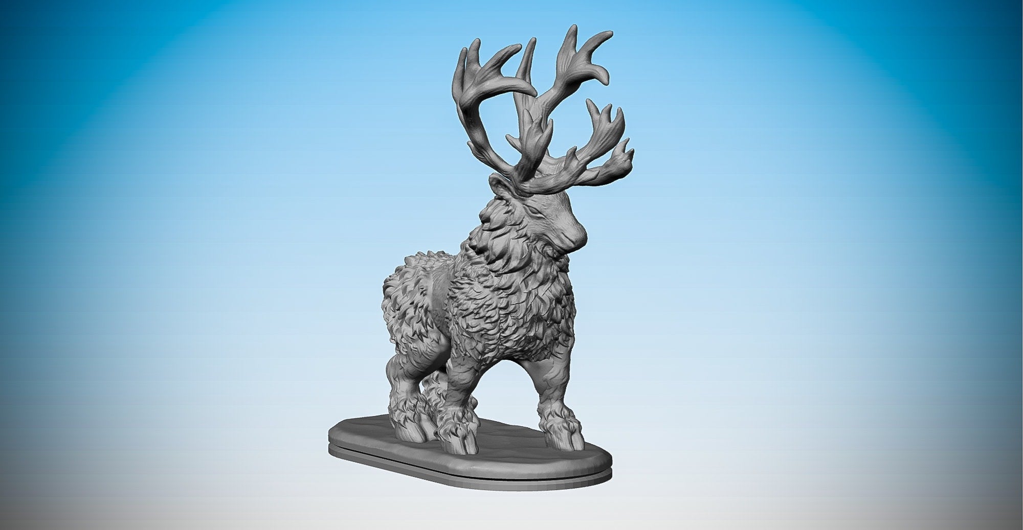 STAG CARIIBOU-Role Playing Miniatures