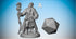 WIZARD SORCERER Mage (6 Versions) | Dungeons and Dragons | DnD | Pathfinder | Tabletop | RPG | Hero Size | 28 mm-Role Playing Miniatures