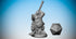 Earth DRAGONBORN "MONK" | Dungeons and Dragons | DnD | Pathfinder | Tabletop | RPG | Hero Size | 28 mm-Role Playing Miniatures