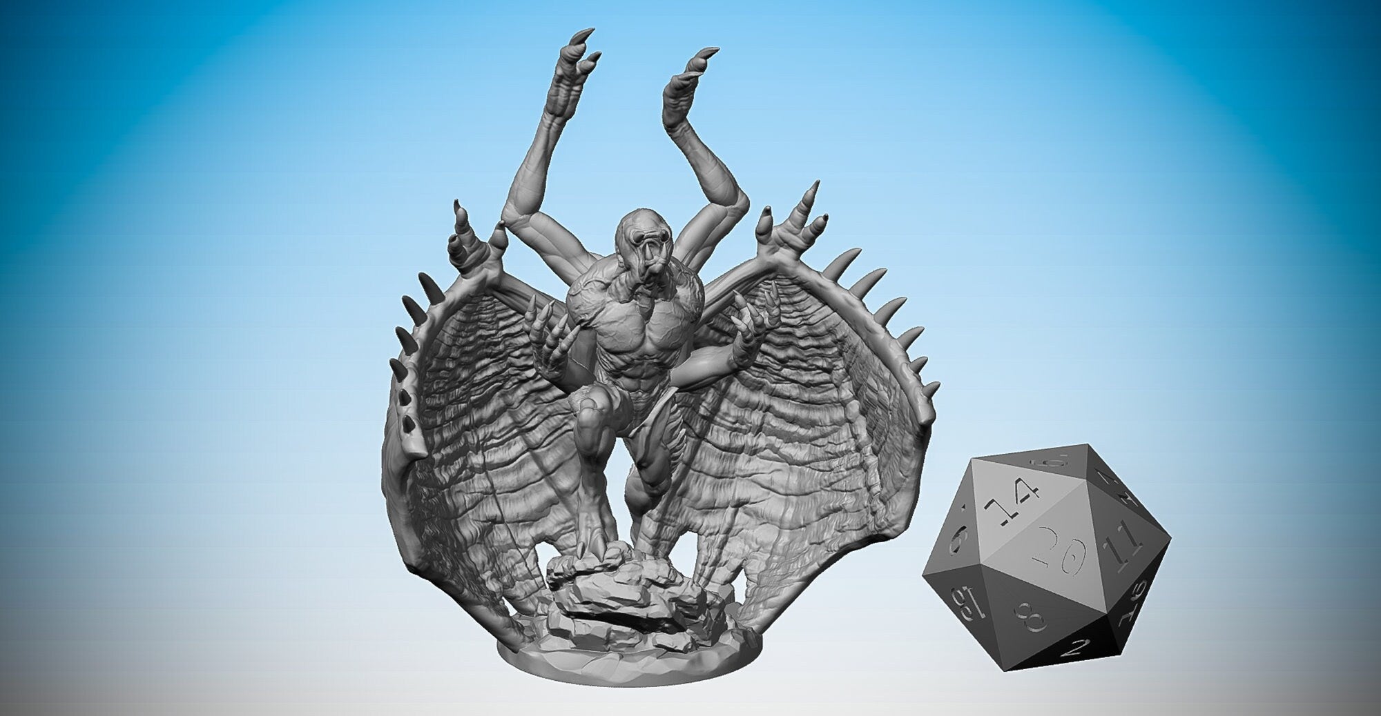PRIMEVAL VAMPIRE | Dungeons and Dragons | DnD | Pathfinder | Tabletop | RPG | Hero Size | 28 mm-Role Playing Miniatures