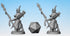 DROW ELF (m) Cleric (2 Versions)-Role Playing Miniatures