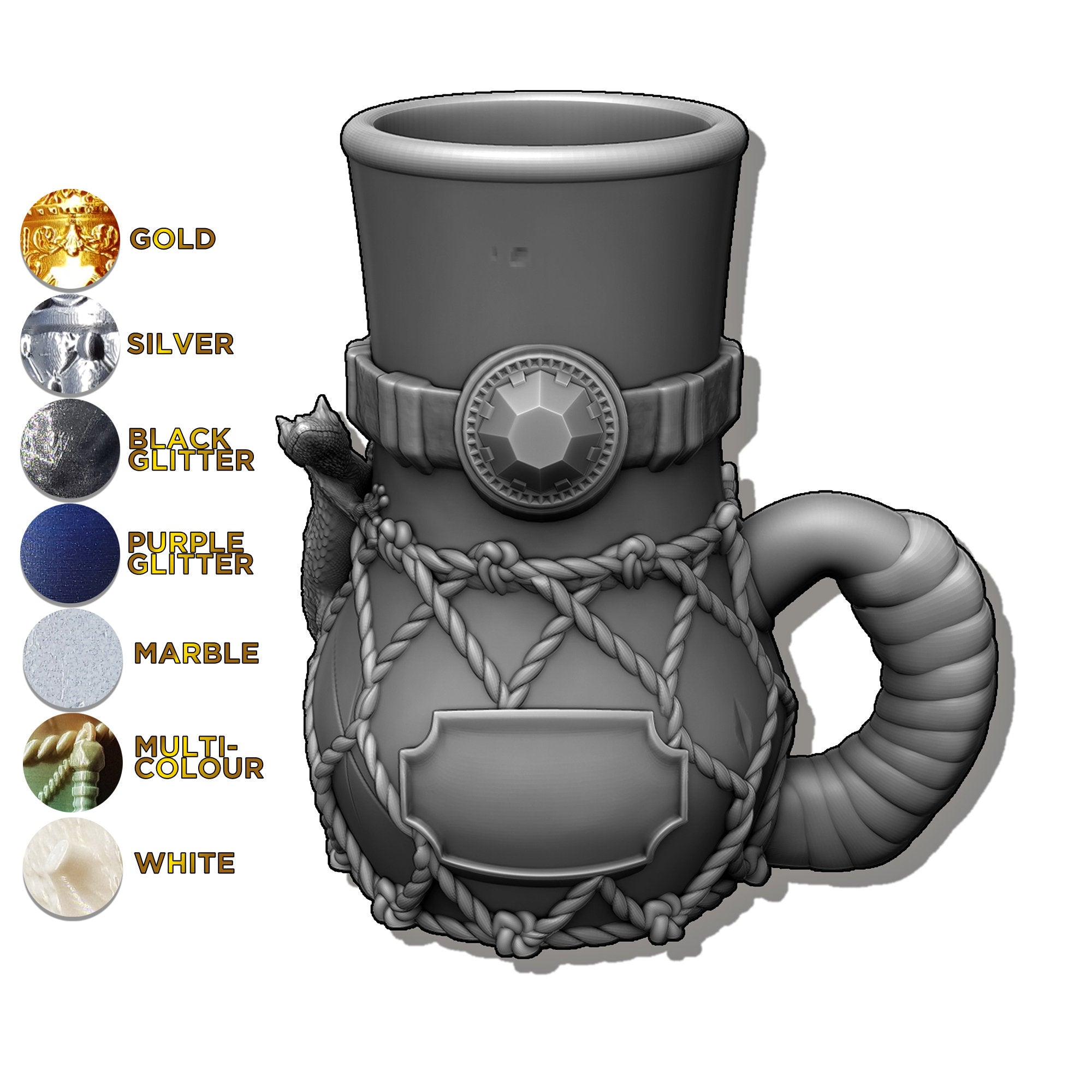 The WIZARD | Mythic Mug | Larp | Gaming Zubehör | Tabletop | Dice Cup | Box | Holder-Role Playing Games