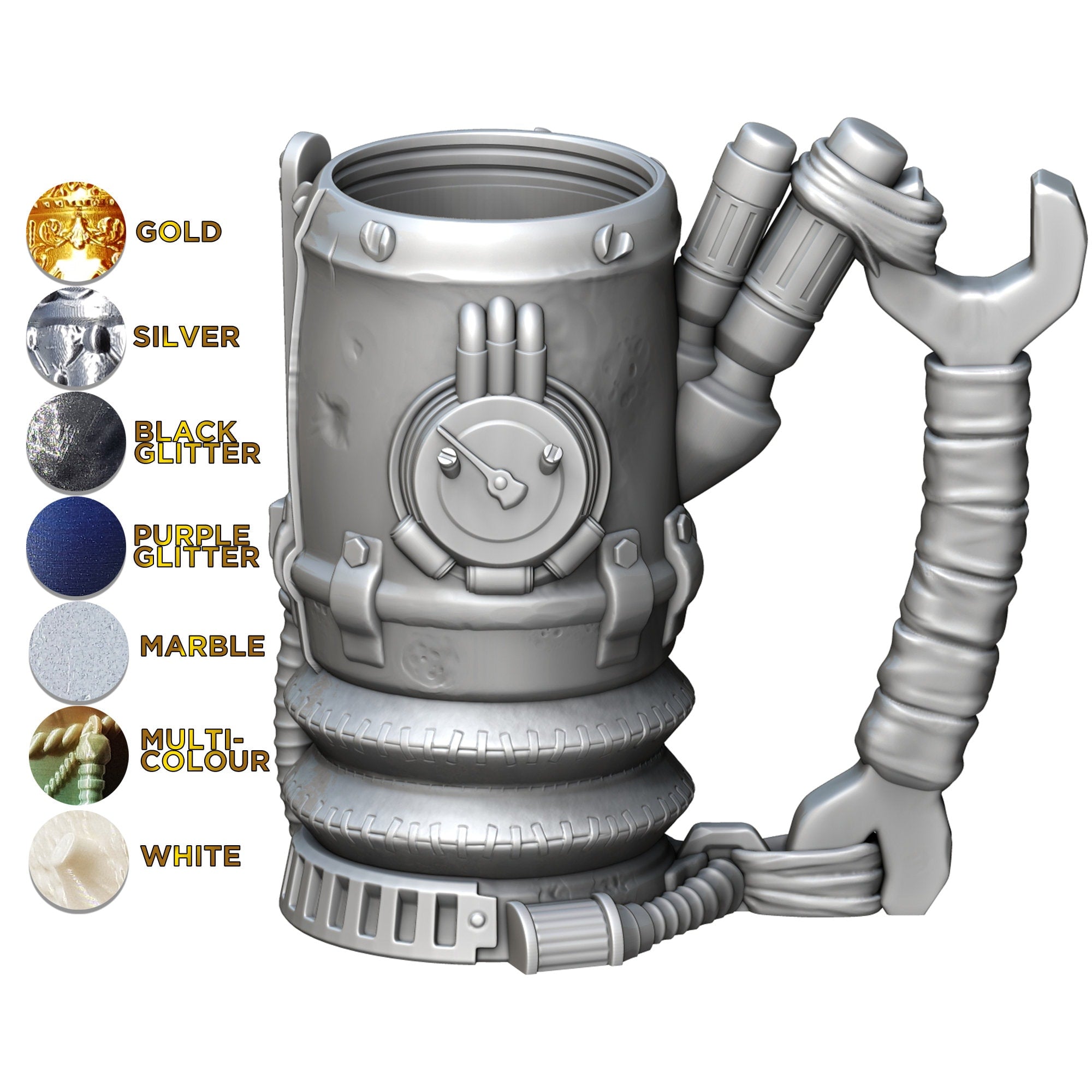 The GADGETEER | Mythic Mug | Larp | Gaming Zubehör | Tabletop | Dice Cup | Box | Holder | Dungeons and Dragons | DnD | RPG | Fantasy-Role Playing Games