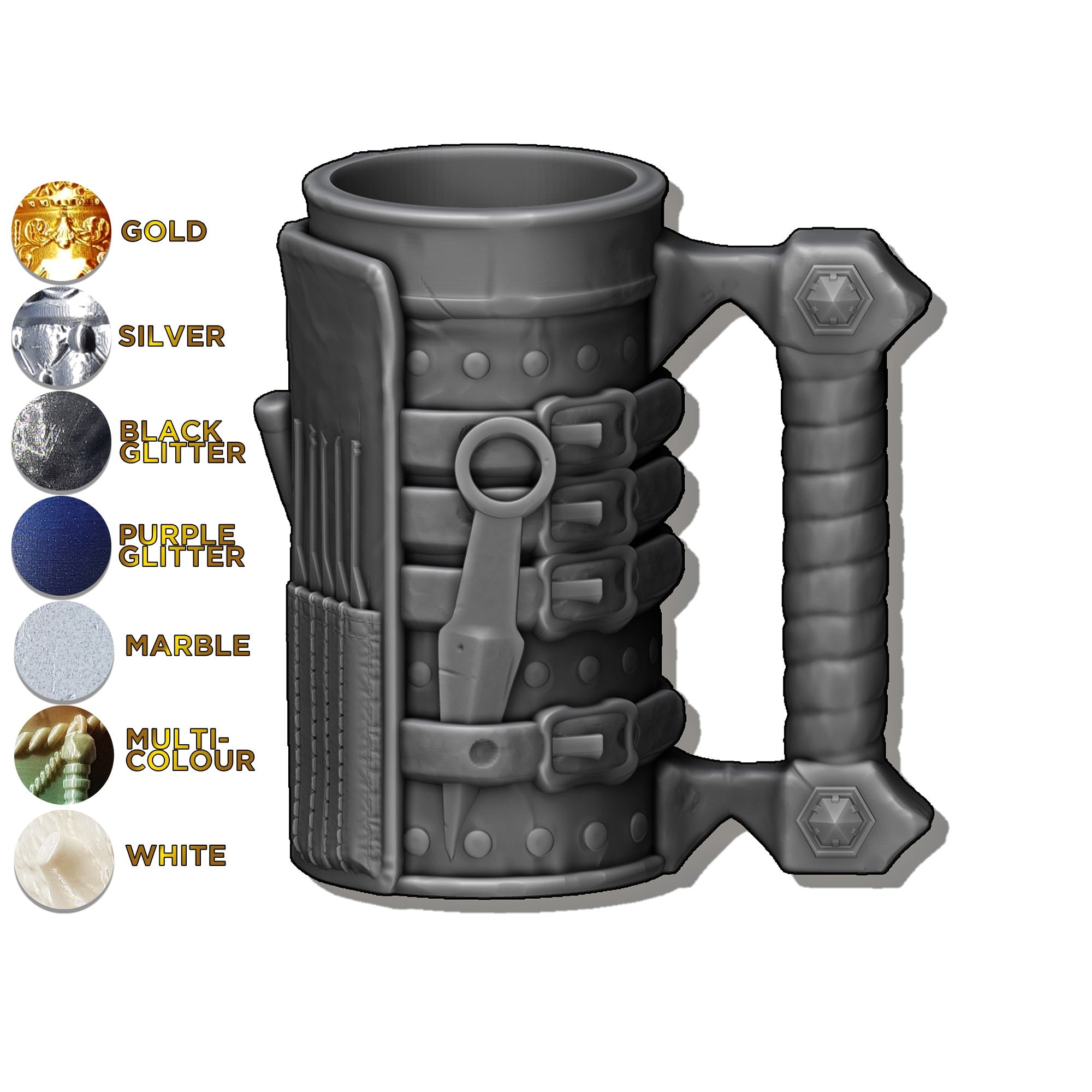 The ROGUE | Mythic Mug | Larp | Gaming Zubehör | Tabletop | Dice Cup | Box | Holder-Role Playing Games