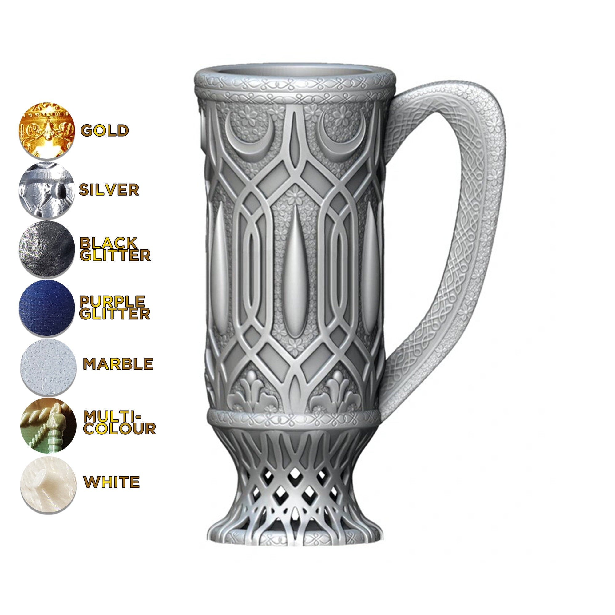 The ELF | Mythic Mug | Larp | Gaming Zubehör | Tabletop | Dice Cup | Box | Holder-Role Playing Games