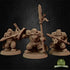 DWARF SOLDIERS "Lance" (M) (3 Versions) | Dungeons and Dragons | DnD | Pathfinder | Tabletop | RPG | Hero Size | 28 mm-Role Playing Miniatures