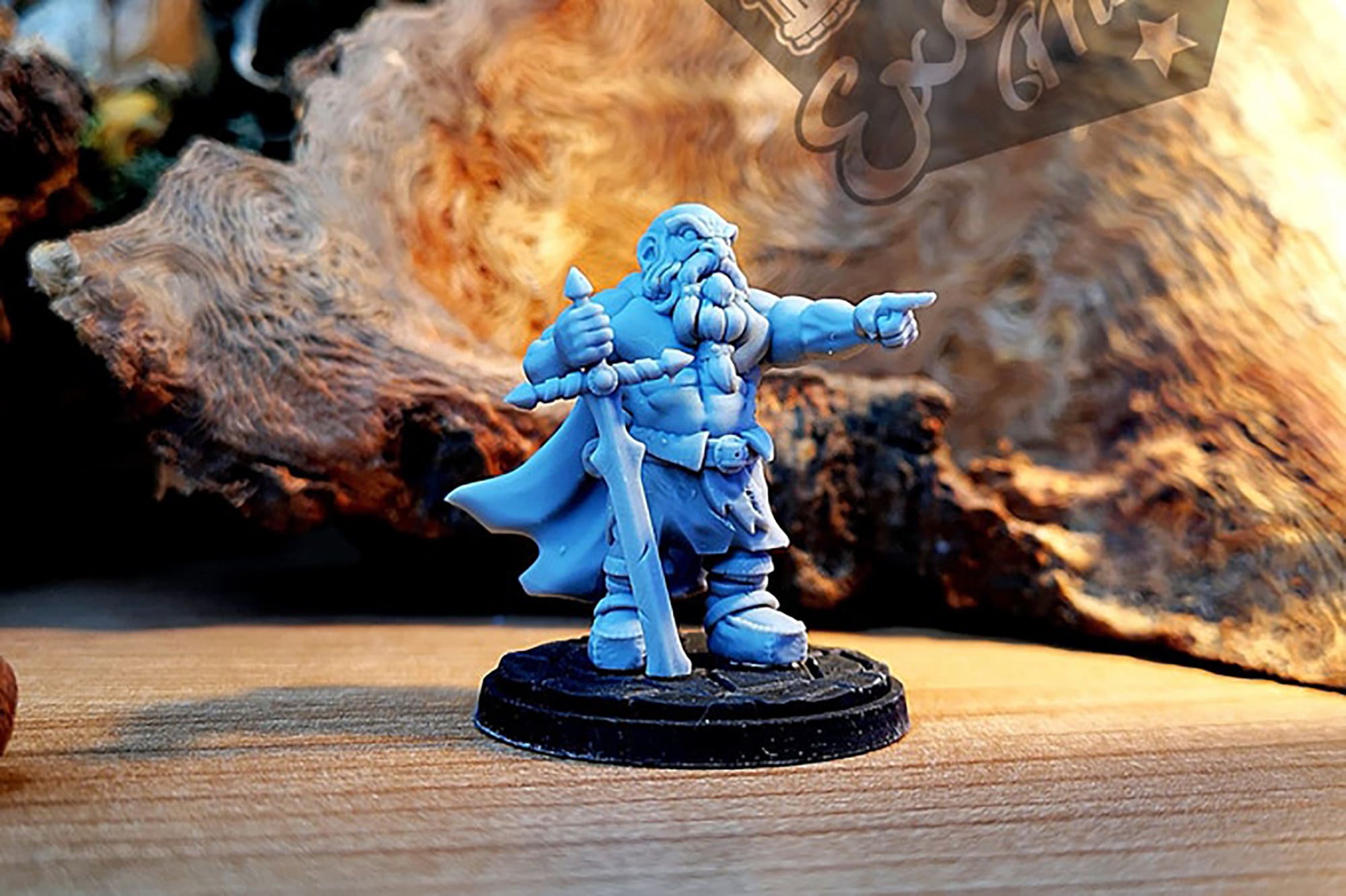 DWARF BARBARIAN (M) "Nurin the averse" | Dungeons and Dragons | DnD | Pathfinder | Tabletop | RPG | Hero Size | 28 mm-Role Playing Miniatures