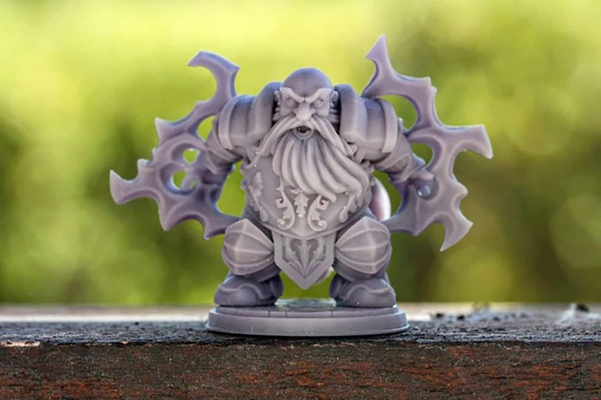 Dwarf STORM PRIEST (M) "Rargtad the Electrocutioner"-Role Playing Miniatures