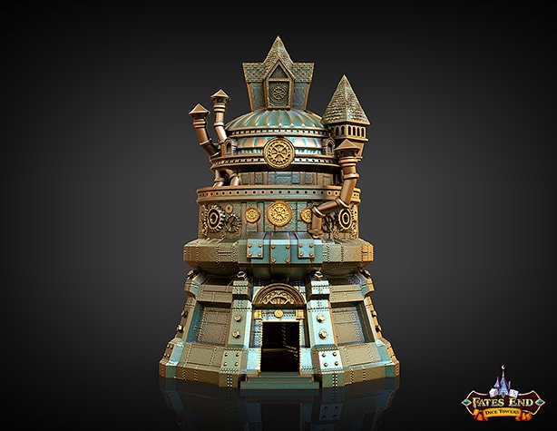 Artificer | Dice Tower | Fate's End | Dungeons & Dragons | Gaming Accessoires | Tabletop | DnD | RPG | Fantasy-Toys
