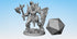 FROST ORC (f) "G" "Warrior Axe & Shield" | Dungeons and Dragons | DnD | Pathfinder | Tabletop | RPG | Hero Size | 28 mm-Role Playing Miniatures