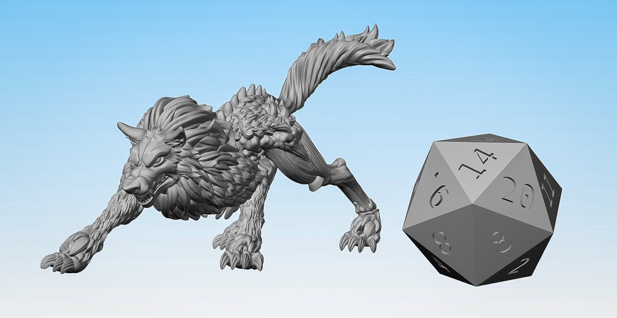UNDEAD WOLF | 3 Versions | Dungeons and Dragons | DnD | Pathfinder | Tabletop | RPG | Hero Size | 28 mm-Role Playing Miniatures