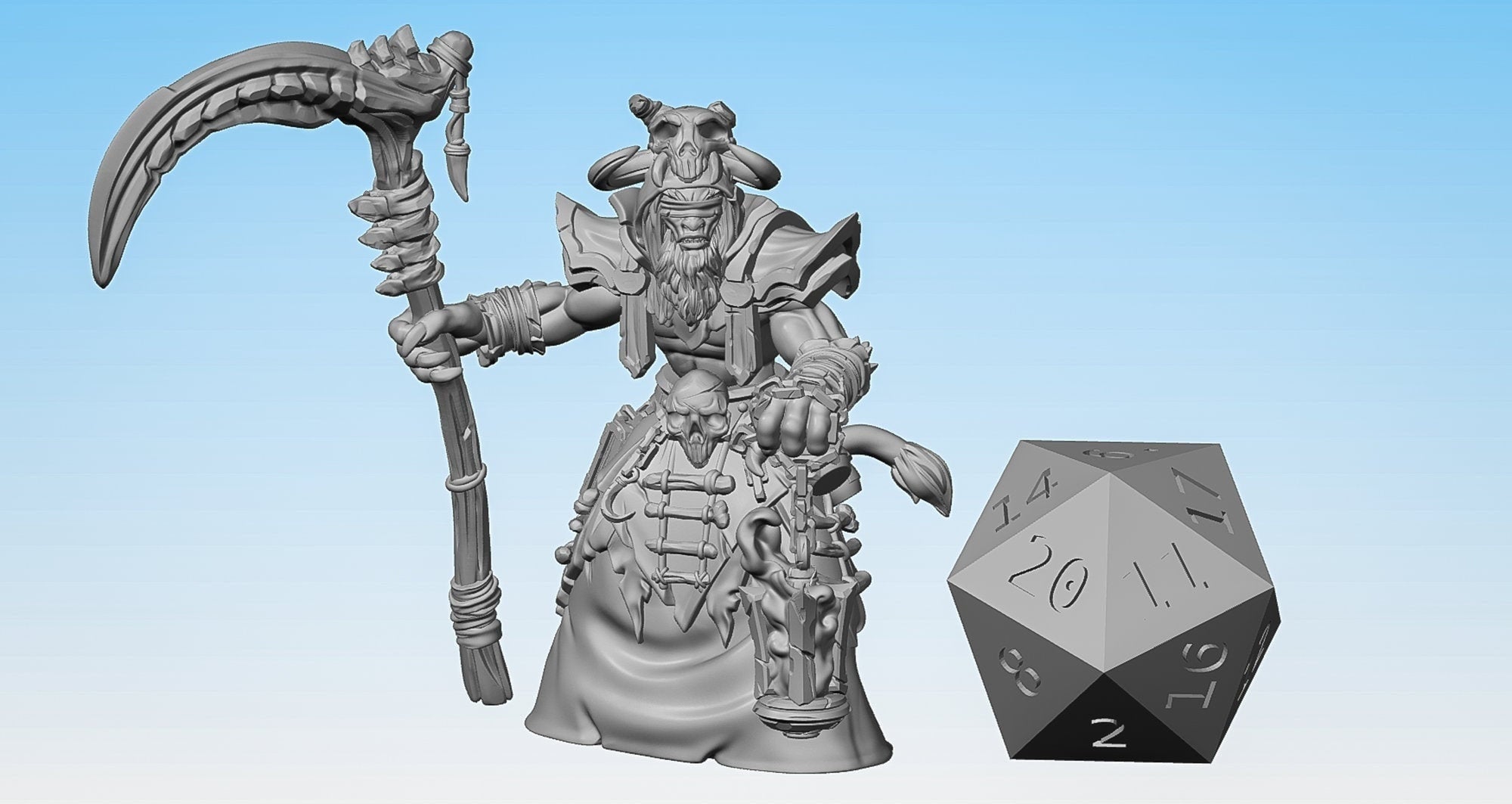 SATYR "Warlock"-Role Playing Miniatures