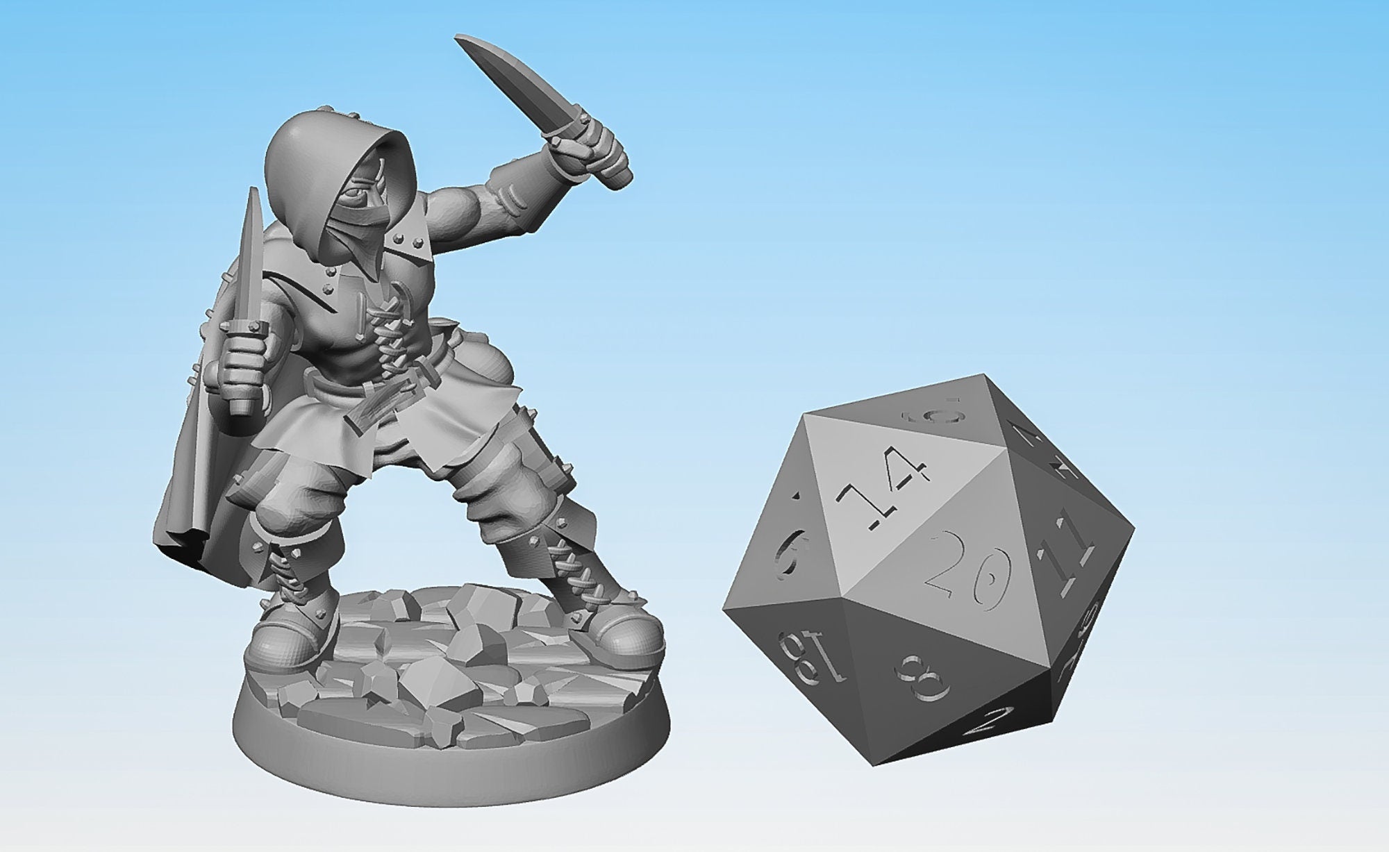 BANDIT "Rogue"-Role Playing Miniatures