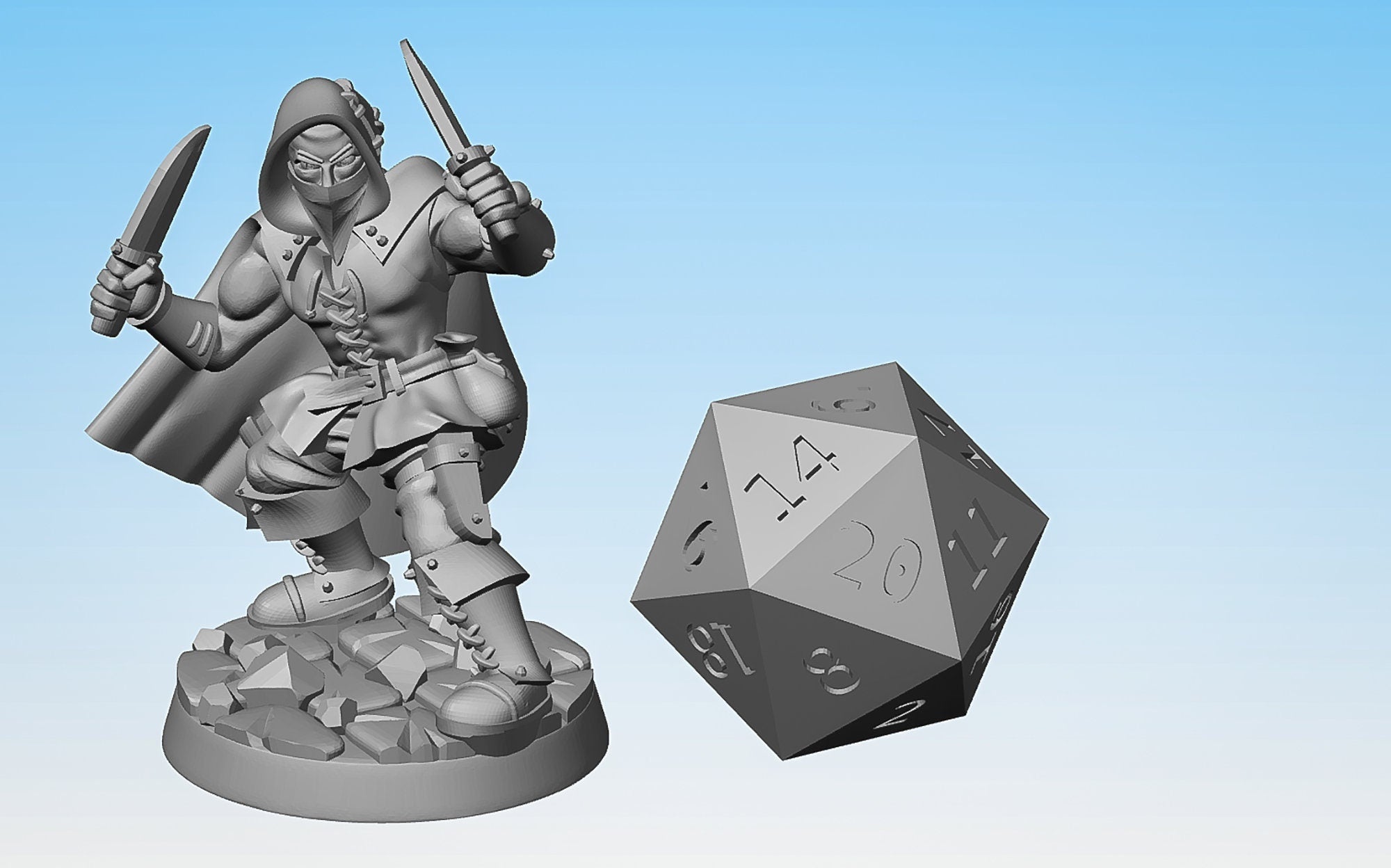 BANDIT "Rogue"-Role Playing Miniatures