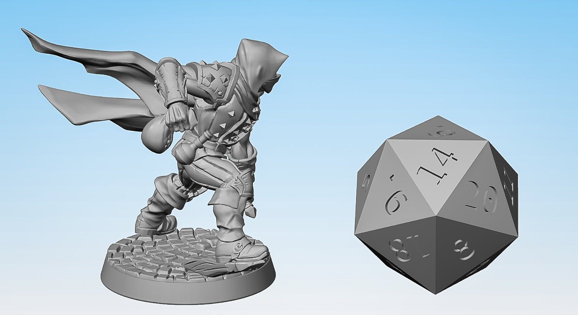 BANDIT THIEF "Adept Thief A"-Role Playing Miniatures