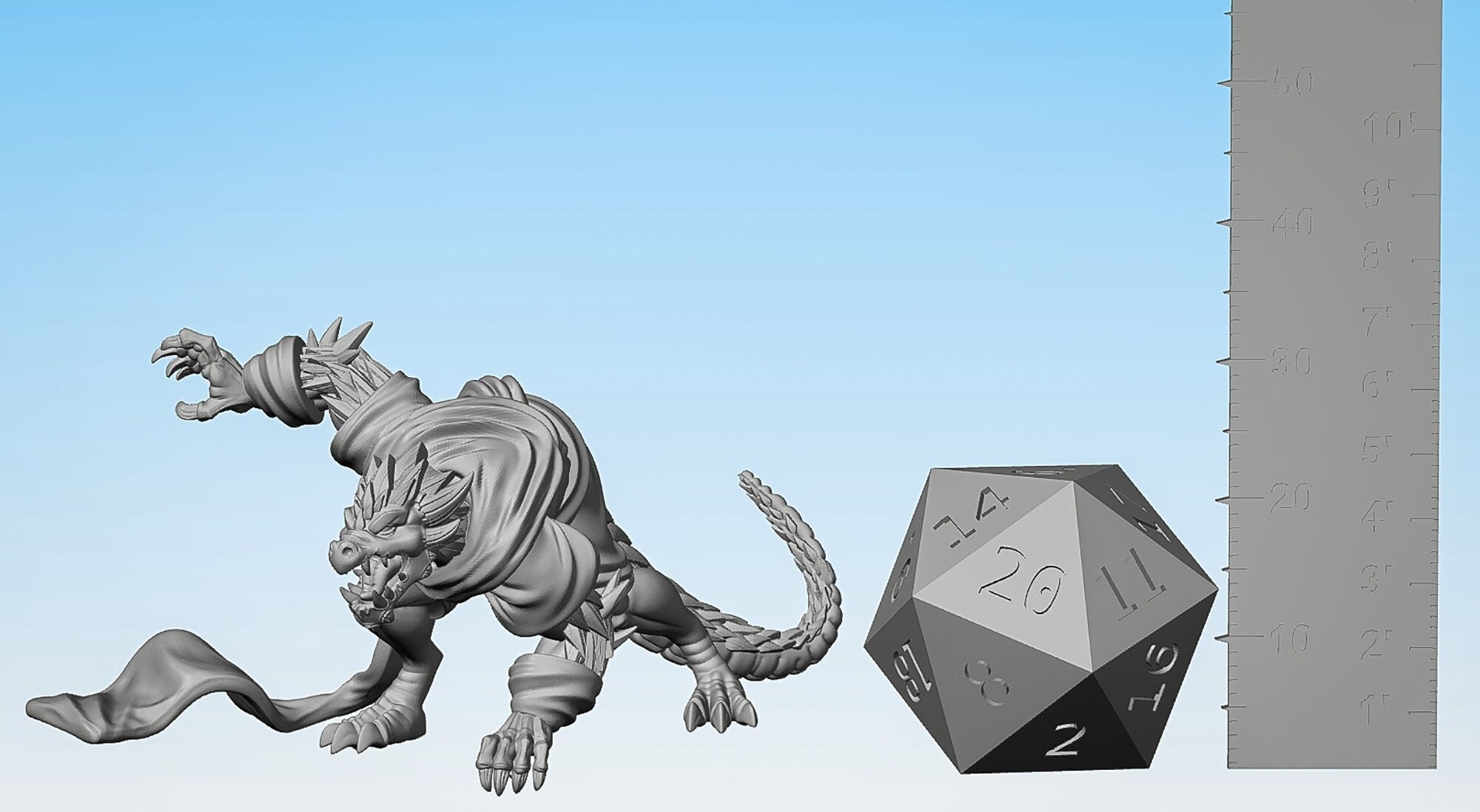 THUG "Dragonborn" | Dungeons and Dragons | DnD | Pathfinder | Tabletop | RPG | Hero Size | 28 mm-Role Playing Miniatures