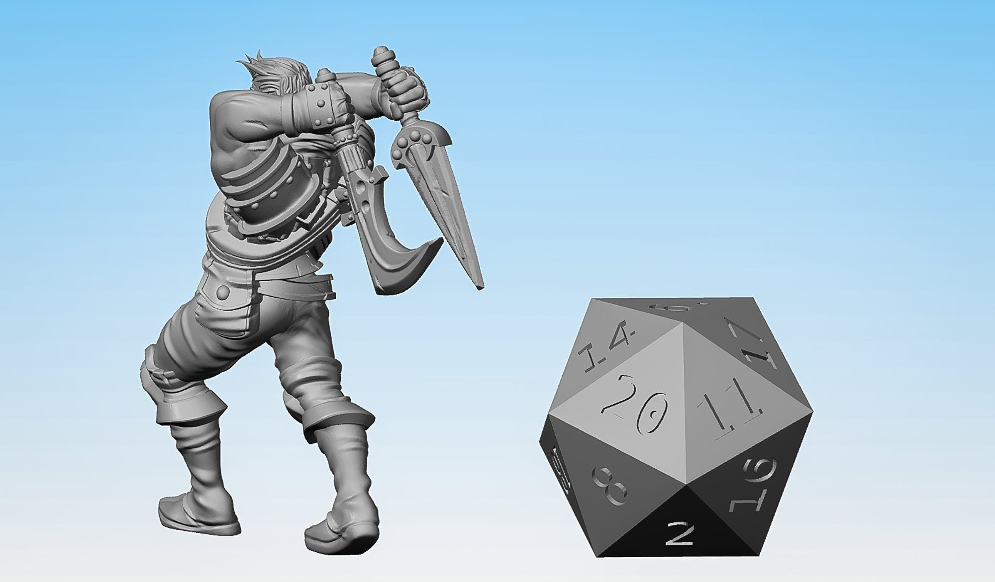 WITCH HUNTER Rogue #05 "Two Daggers"-Role Playing Miniatures