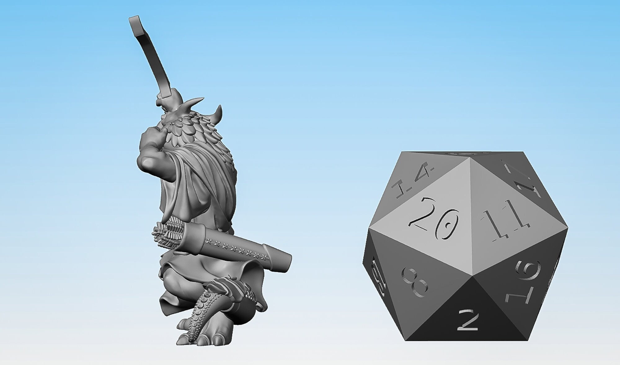 KOBOLD "RANGER" | Dungeons and Dragons | DnD | Pathfinder | Tabletop | RPG | Hero Size | 28 mm-Role Playing Miniatures