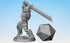 BARBARIAN 2h Sword "Dragonpeak Barbarian B (m)" | Dungeons and Dragons | DnD | Pathfinder | Tabletop | RPG | Hero Size | 28 mm-Role Playing Miniatures