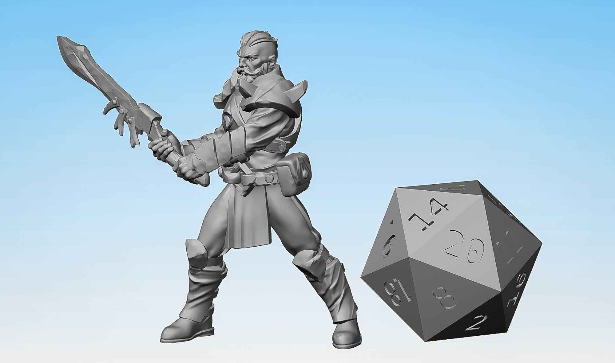 WITCH HUNTER (Witcher) "Hunter 01"-Role Playing Miniatures