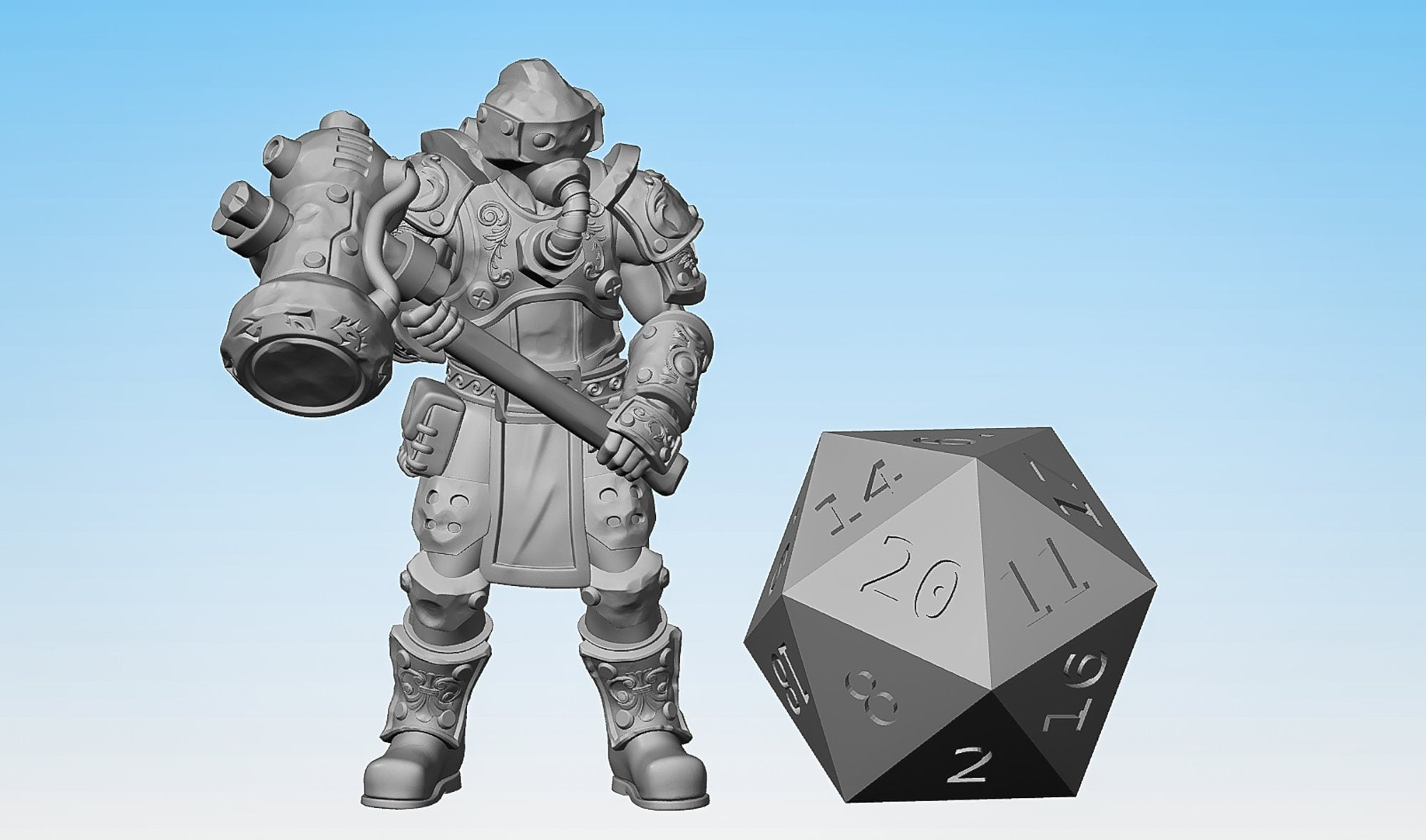 ARTIFICER "Grenadier B"-Role Playing Miniatures
