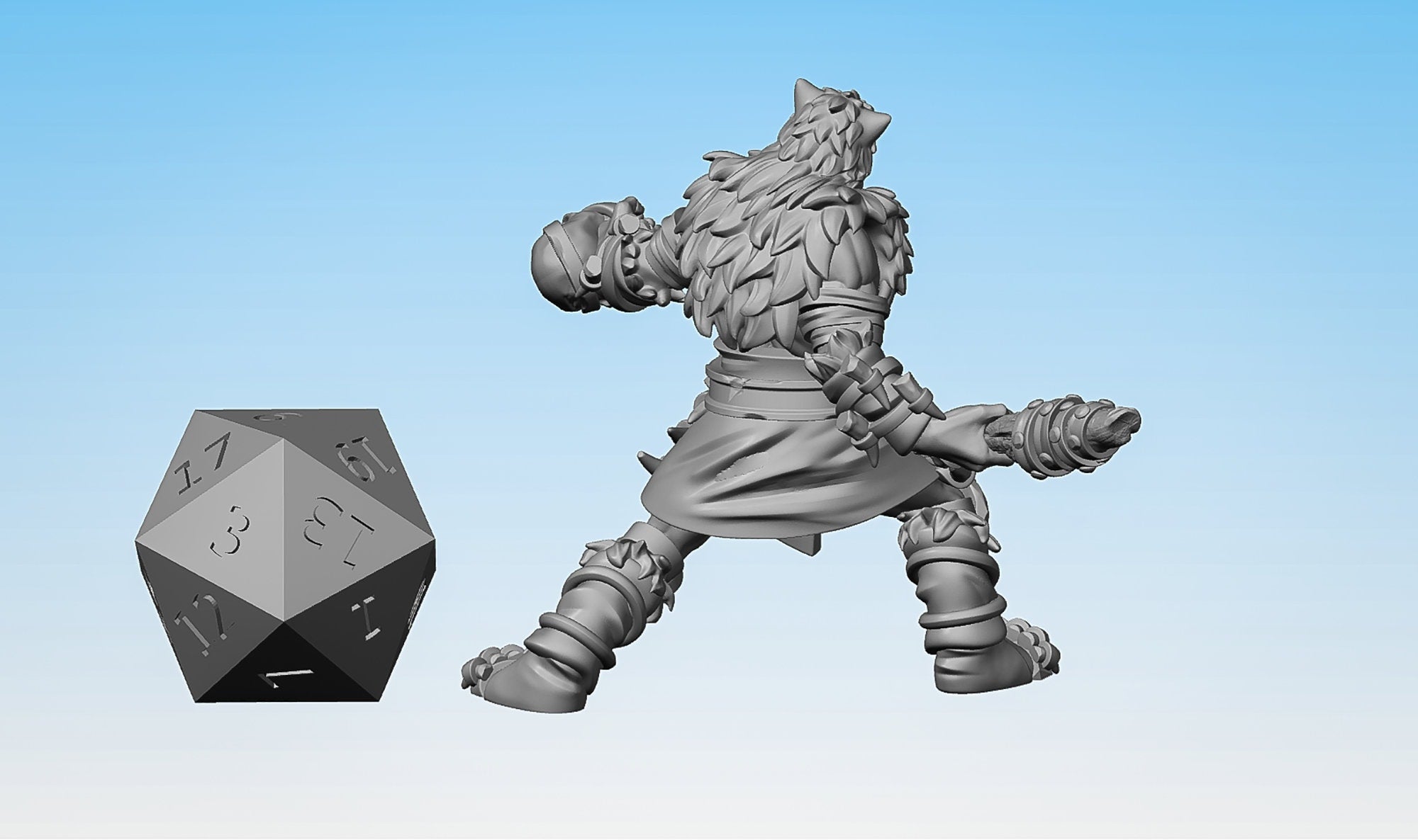 Beast Master "Club"-Role Playing Miniatures