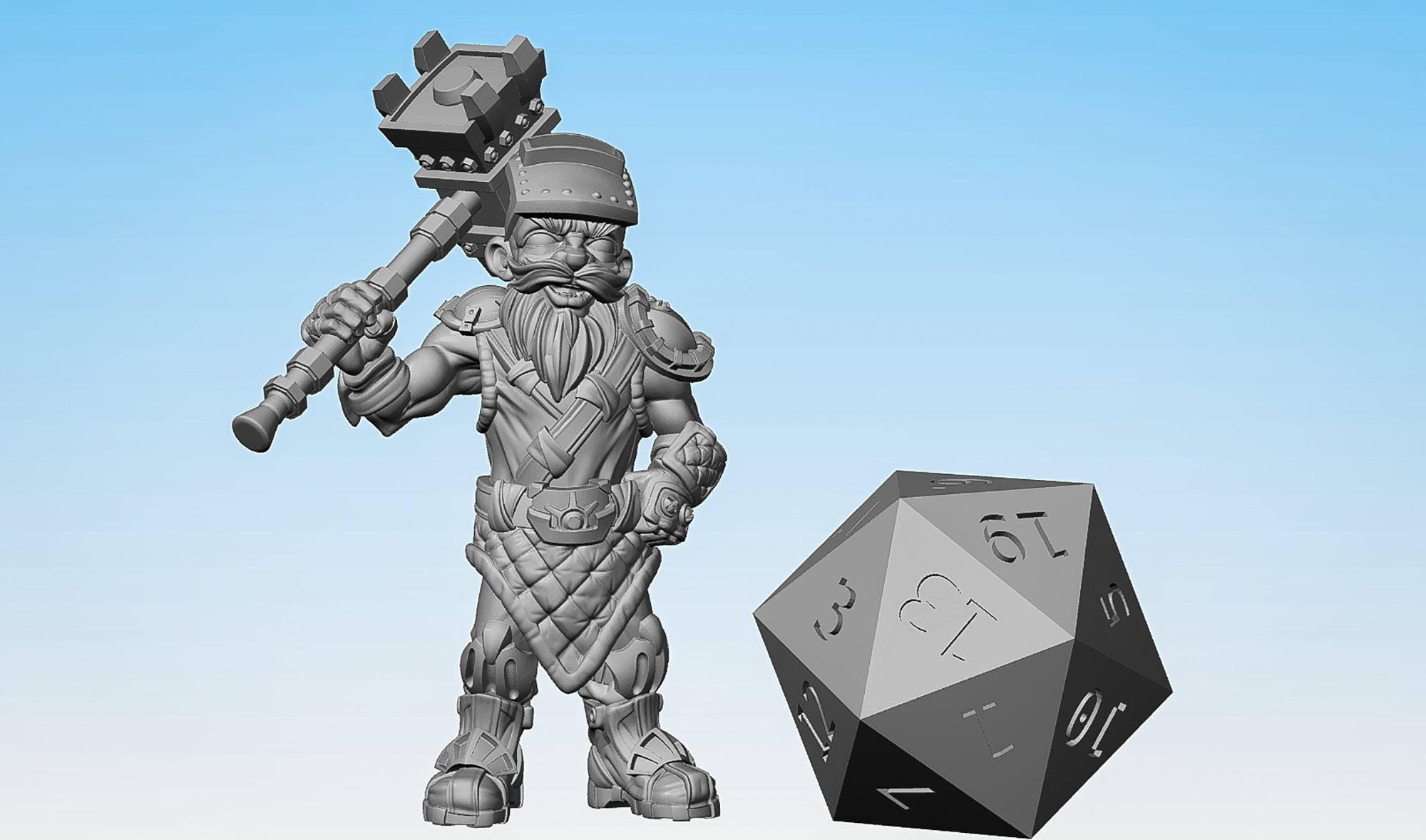 Gnomish Artificers C | Dungeons and Dragons | DnD | Pathfinder | Tabletop | RPG | Hero Size | 28 mm-Role Playing Miniatures