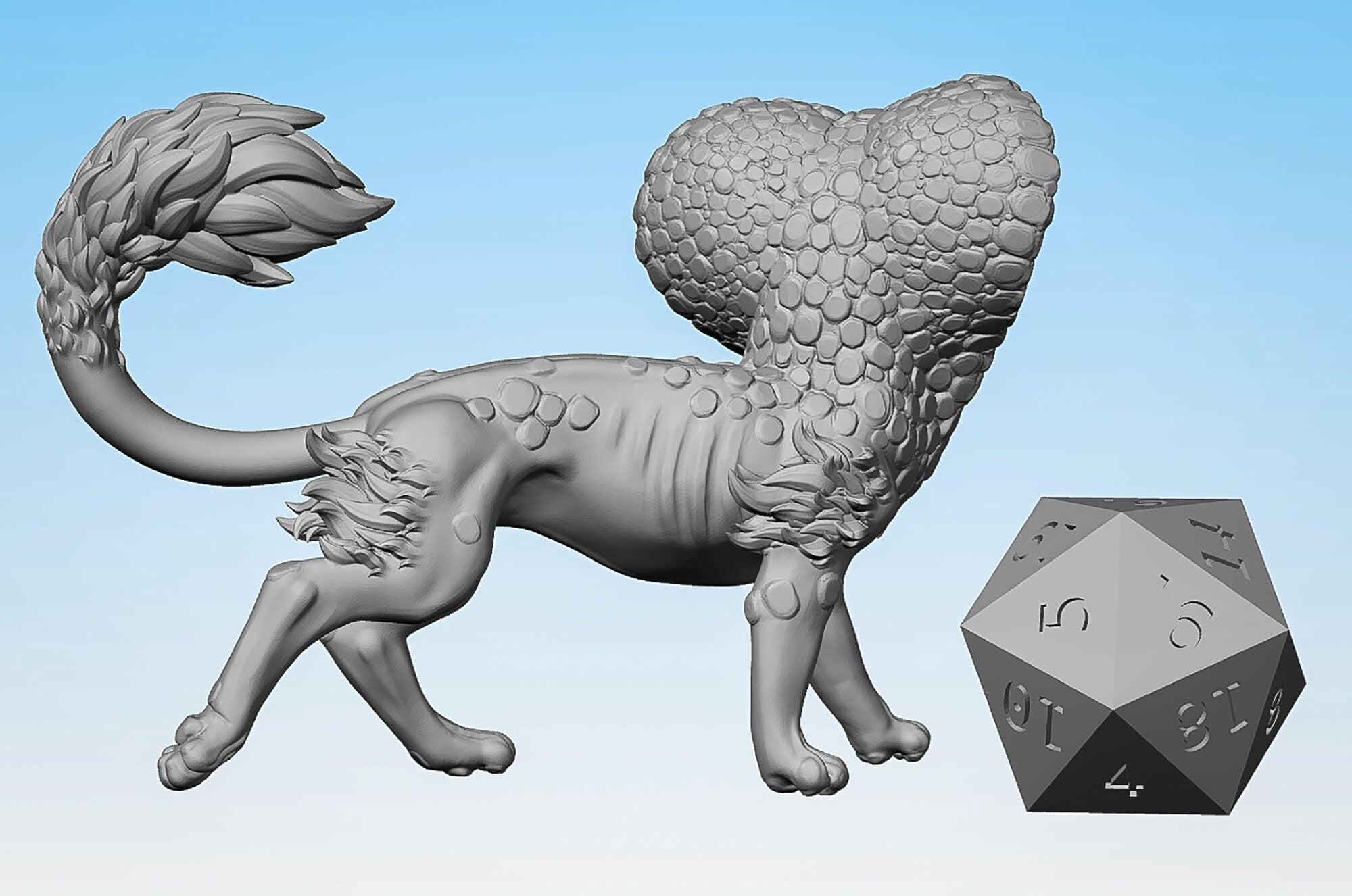 SNAKE CAT | Dungeons and Dragons | DnD | Pathfinder | Tabletop | RPG-Role Playing Miniatures
