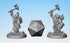 GNOME "Golemmar Gnome C" (2 Versions)-Role Playing Miniatures