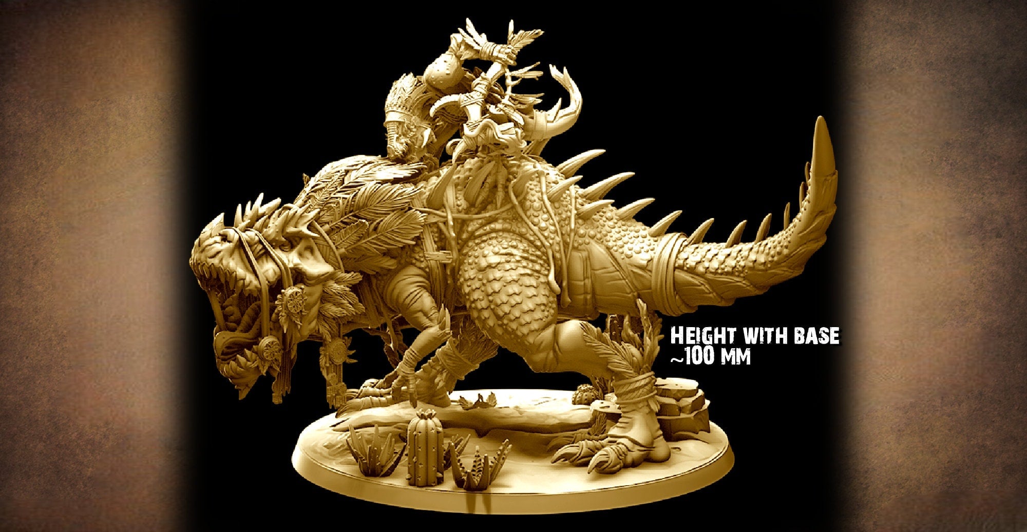Saurian Lizardmen "Hehak, The Gatherer" | 8K 3D Print | Dungeons and Dragons | DnD | Pathfinder | Tabletop | Hero Size | 28-32 mm-Role Playing Miniatures
