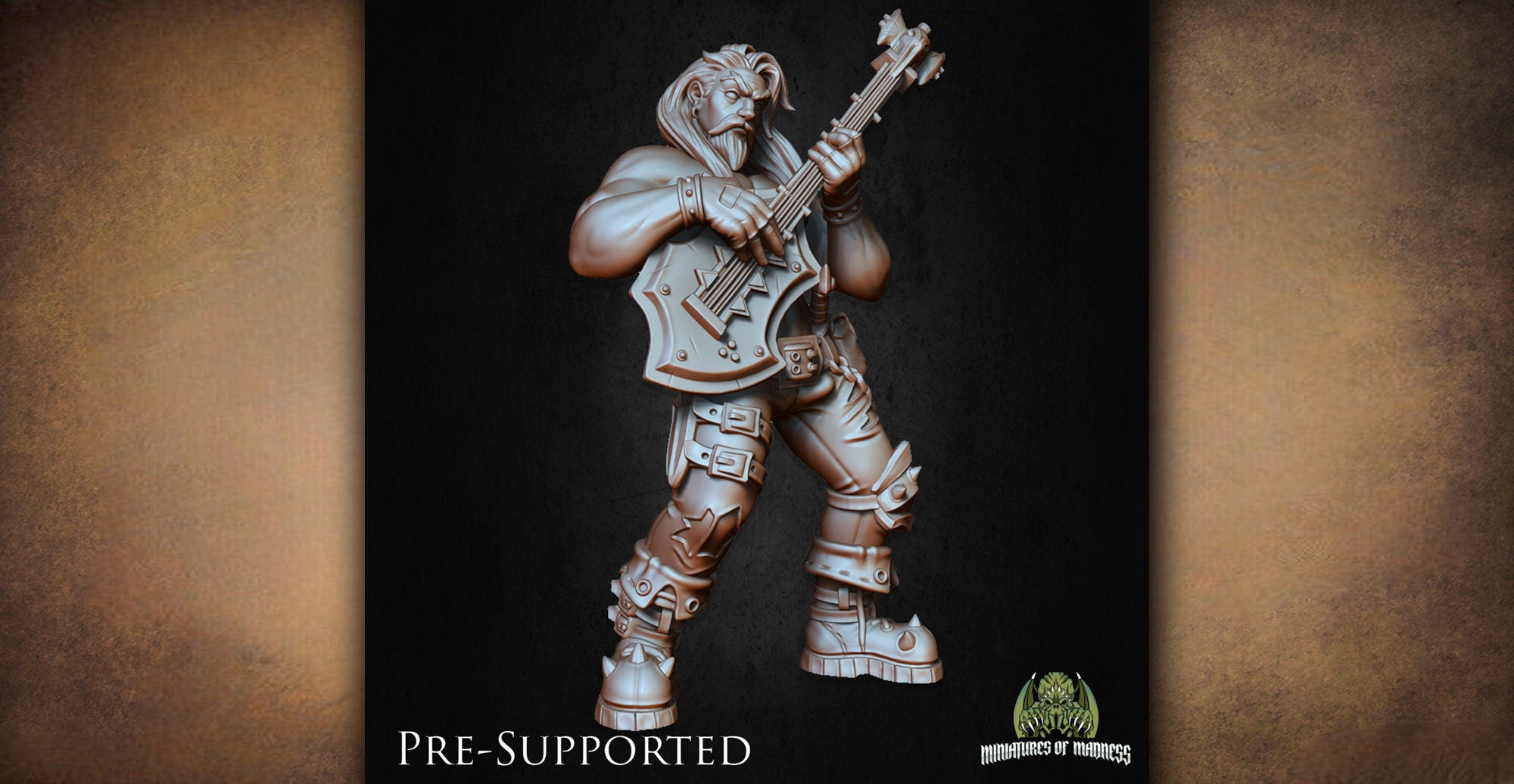 Bard "Magnus" | 8K Print-Role Playing Miniatures