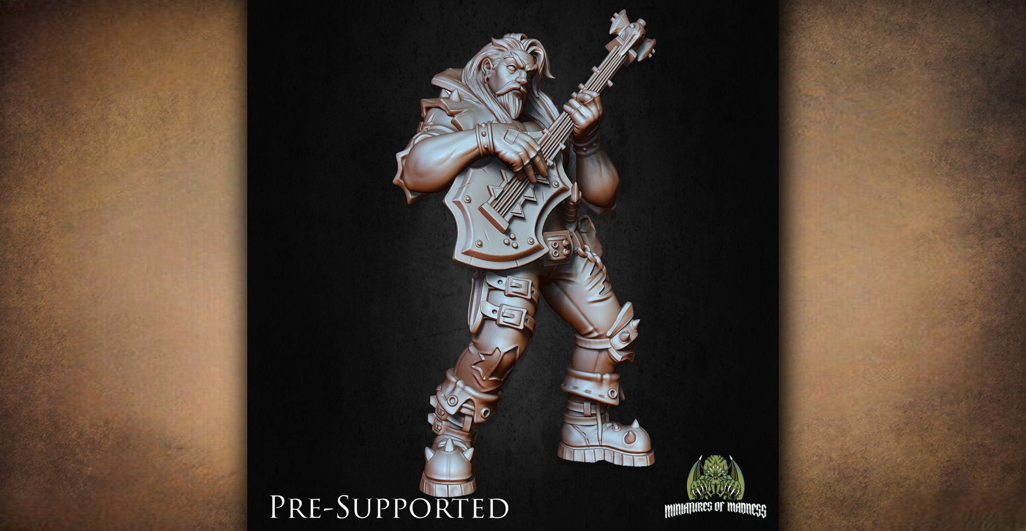 Bard "Magnus" | 8K Print-Role Playing Miniatures