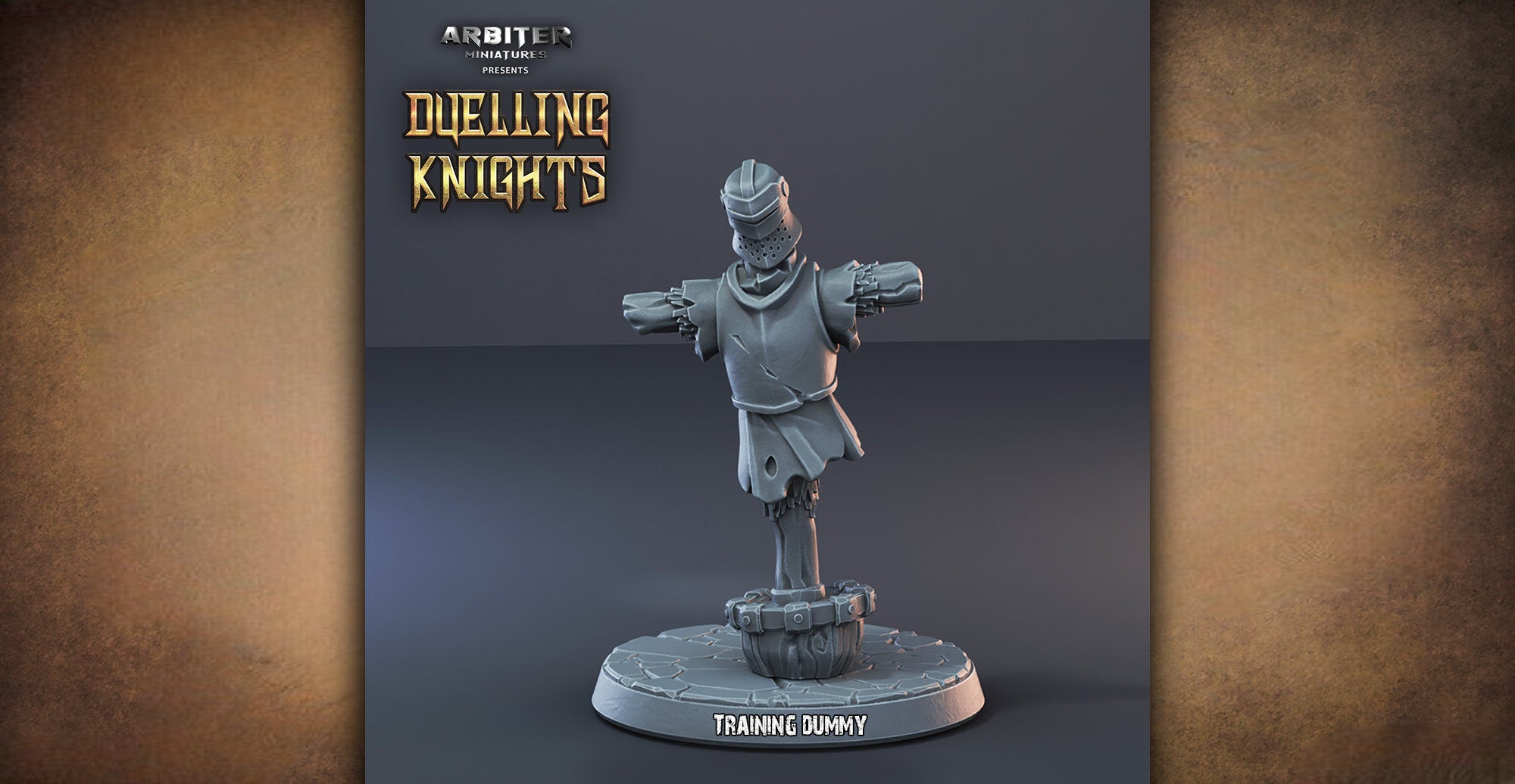 Training Dummy | Terrain | Scatter | Dungeons and Dragons | DnD 12K Print | Pathfinder | Tabletop | TTRPG | Wargaming | 28-32 mm-Role Playing Miniatures